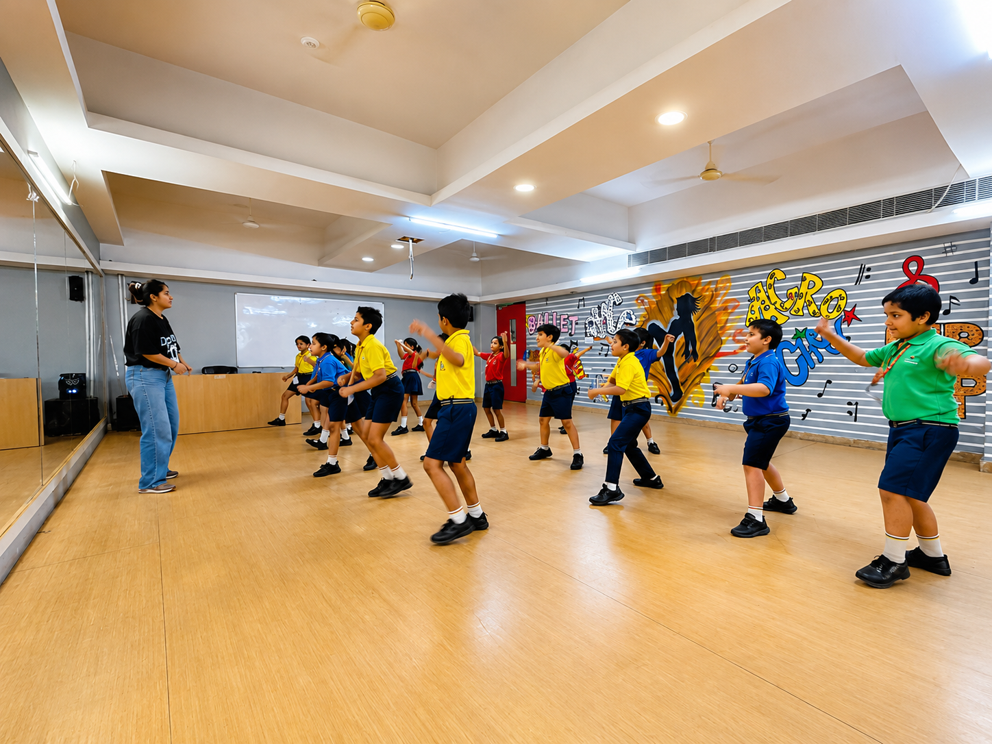 Modern facilities supporting holistic education