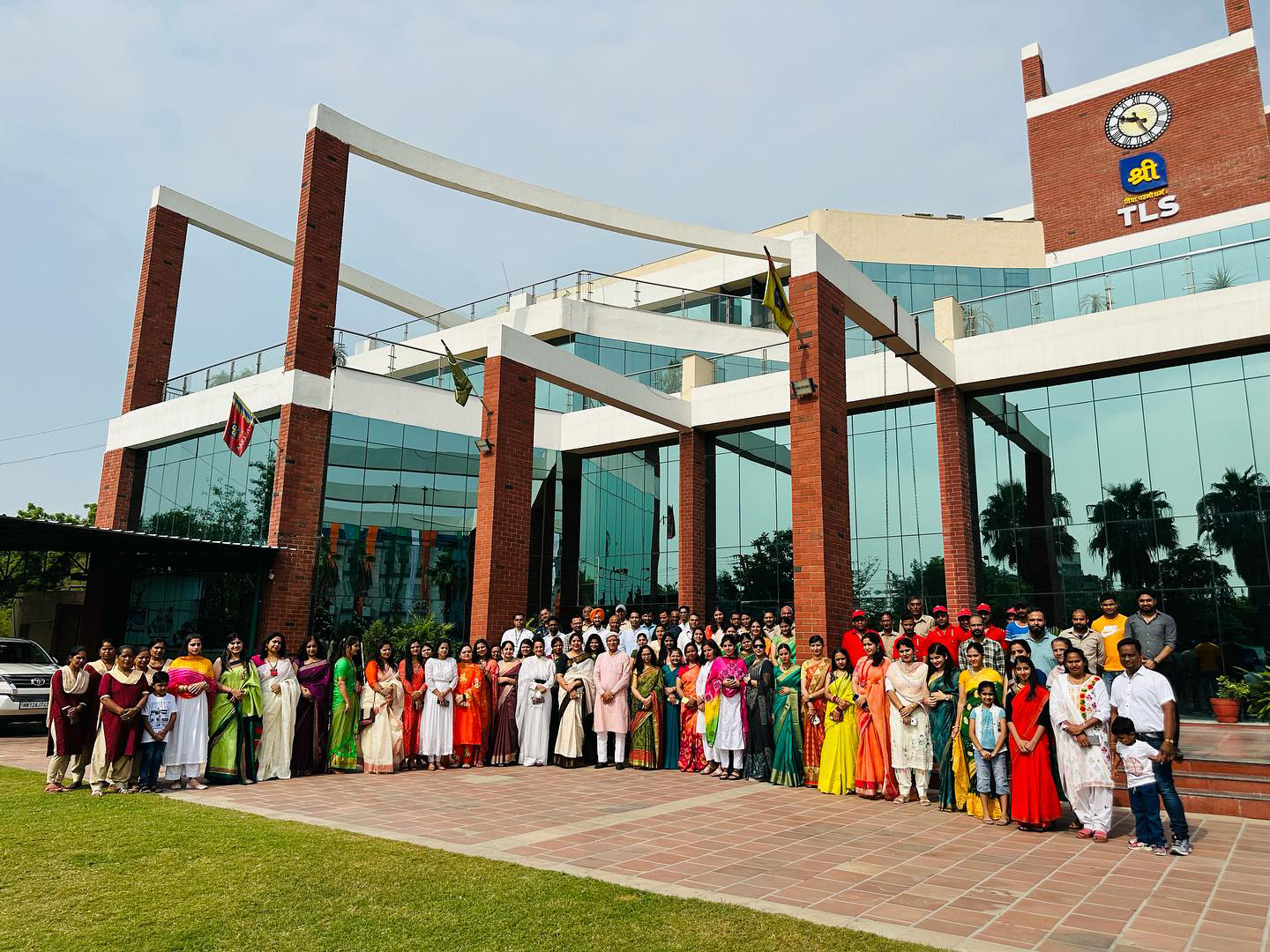 TLS Rohtak staff and students